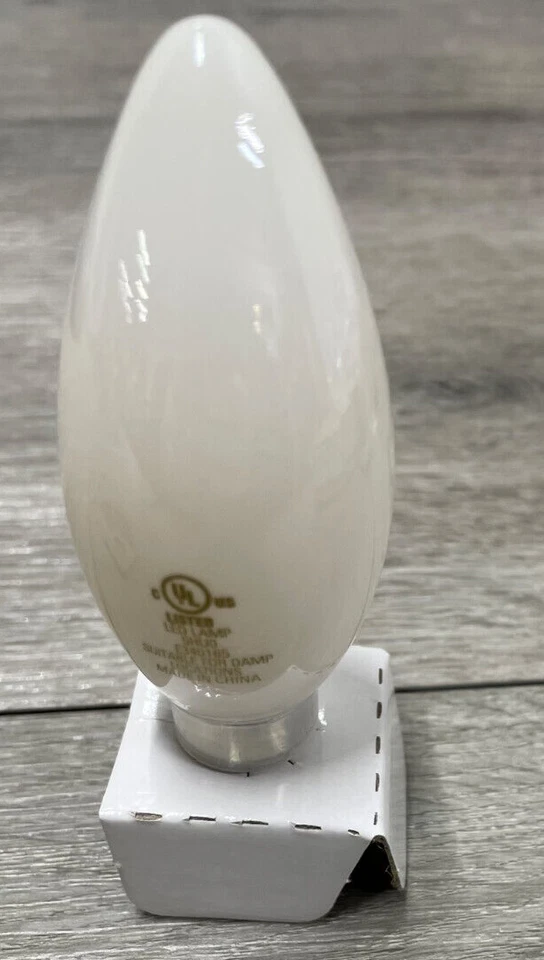 Bulbrite 861926 Pack of (4) 5 Watt Dimmable B11 Candelabra LED Bulbs,Milky - Image 2 of 2