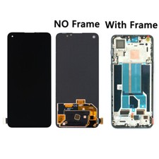 For Oneplus Nord 2 5G Phone LCD Display Touch Screen with Frame DIY Repair Parts