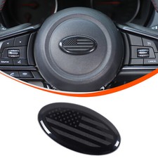 US Flag ABS Steering Wheel Center Decorative Cover For Subaru WRX 2022+