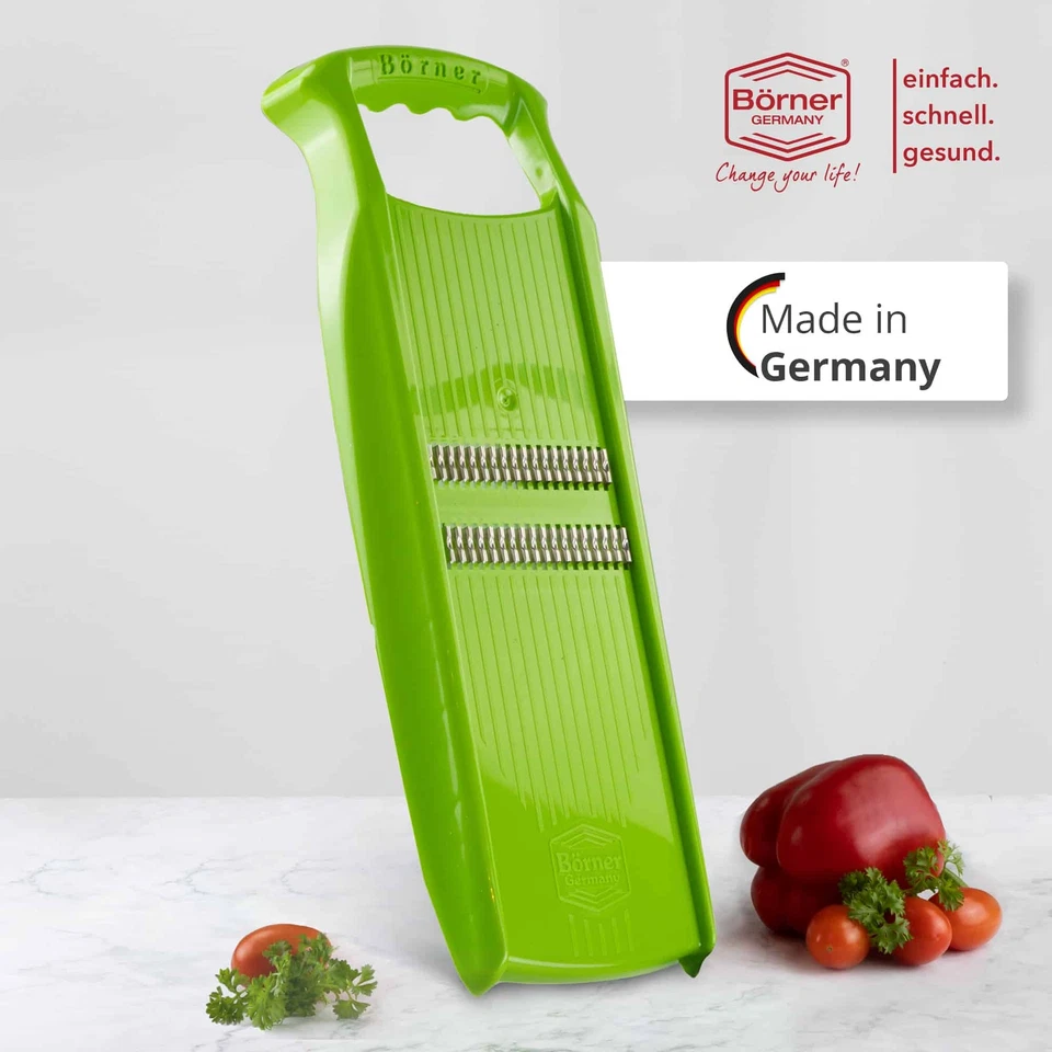 Original Börner Roko PowerLine - Gemüse- und Obstschneider für feine Streifen Ge - Bild 2 von 4