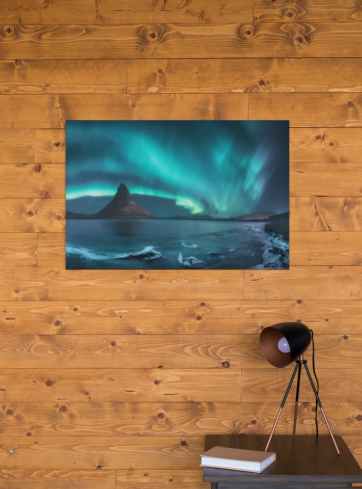 Iceland Northern Lights Photo Cool Wall Decor Art Print Poster 12x18 eBay