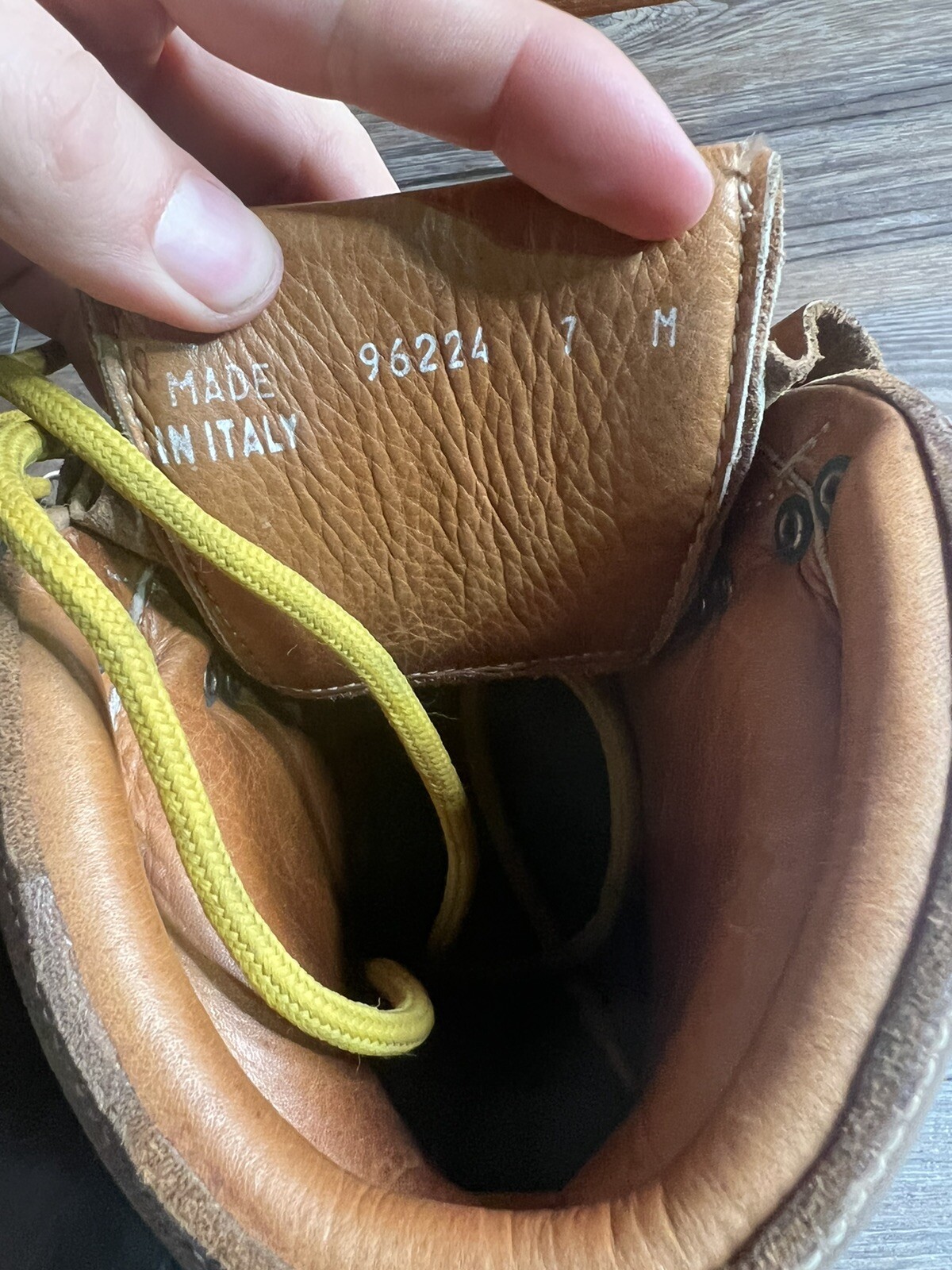 VTG ASOLO SPORT YUKON Italy Mountaineering Hiking Boots Sz 7 Dark Brown