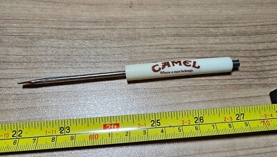 Vintage Camel Cigarette Logo Advertising Screwdriver