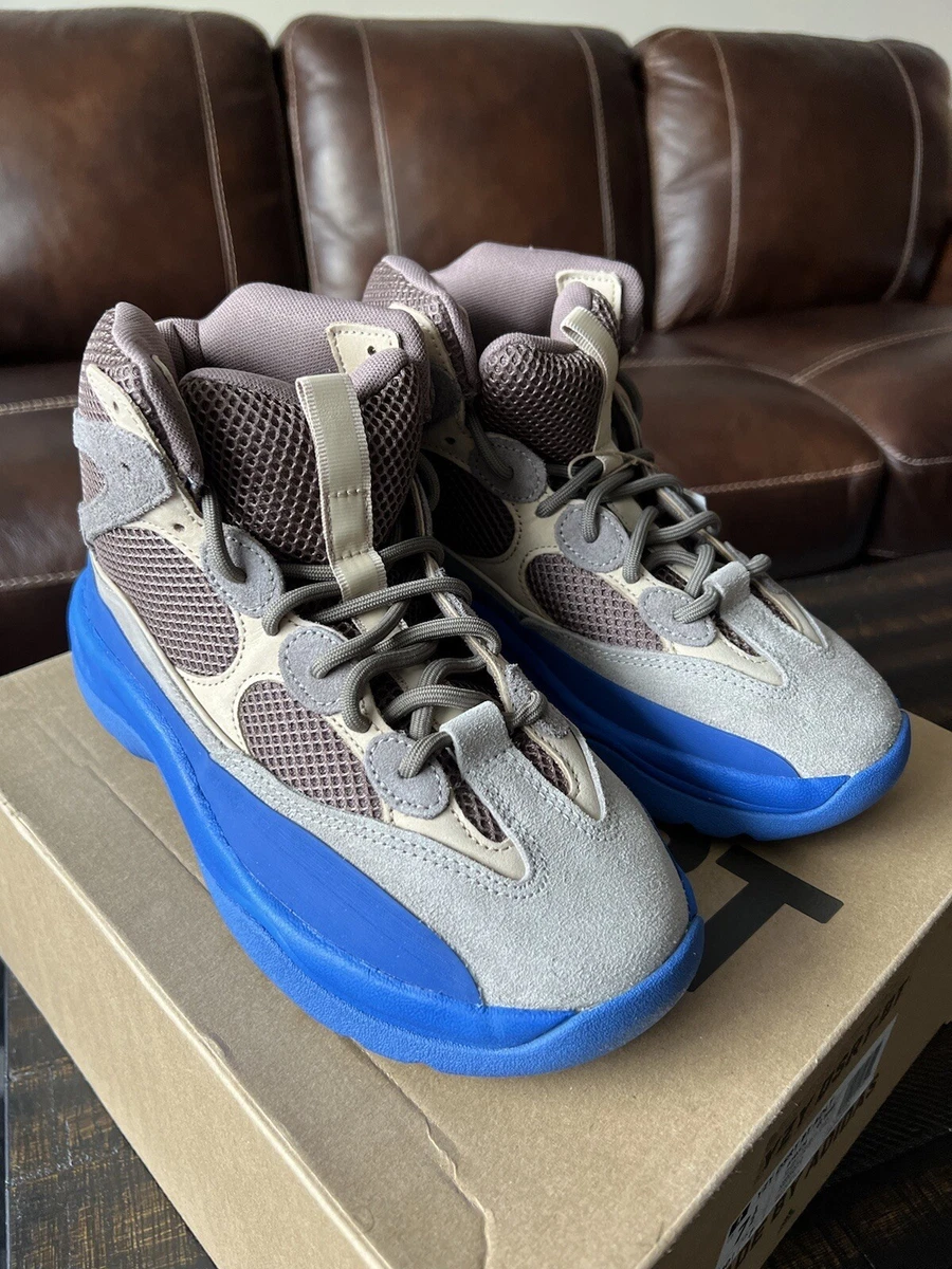 yeezy boots blue taupe