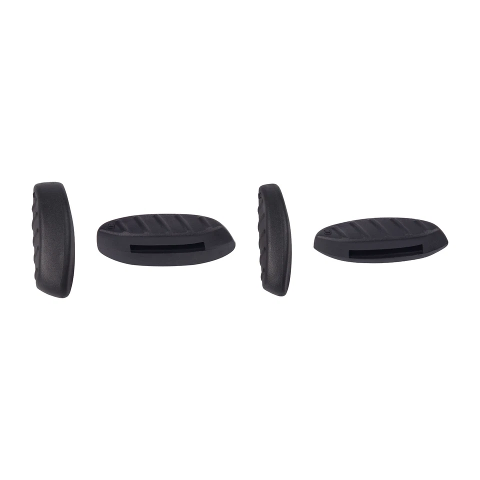 Lenslog Rubber Replacement Nose Pads Pieces For-Oakley Clifden, Plazma - Black