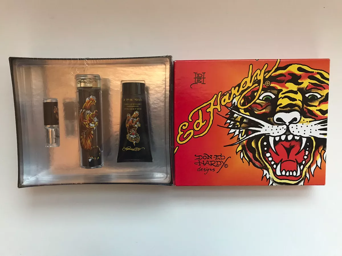 Ed Hardy Men s Cologne Set 25 Under Retail Brand New Same Day Shipping