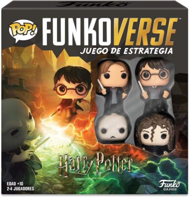 Funko Harry Potter Funkoverse Brettspiel 4 Figuren Base Set Spanische Version