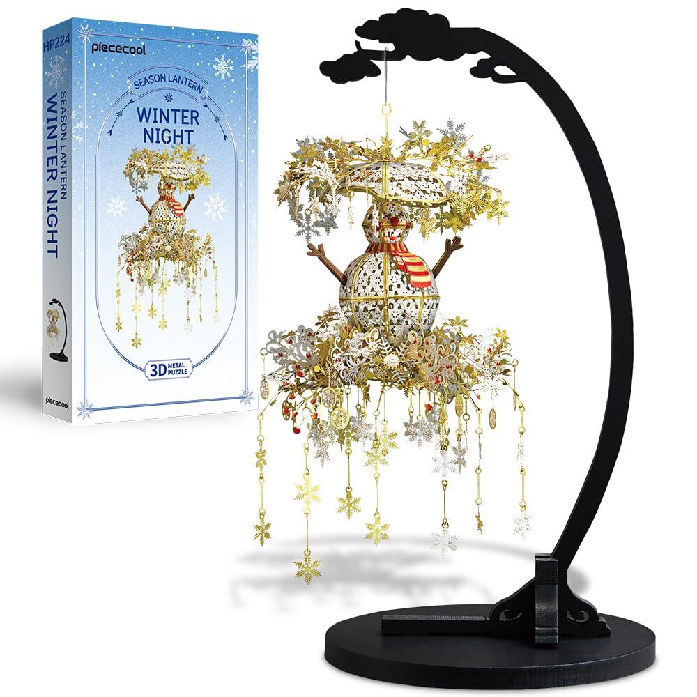ジグソーパズル Piececool Winter night ジグソーパズル Piececool Winter night Piececool 3D Metal
