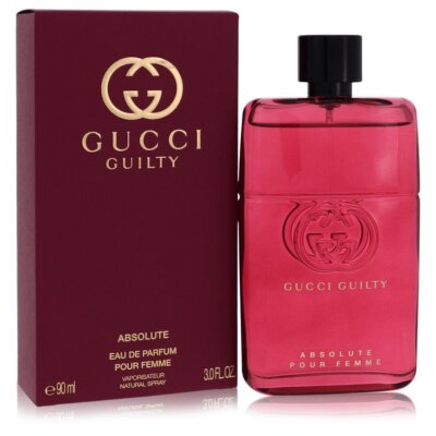 Gucci Guilty Absolute by Gucci Women's Eau De Parfum Spray 3 oz