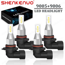 For Honda Civic 2006-2015 -4x Led Headlight Highlow Beam Bulbs 6000k Cold White