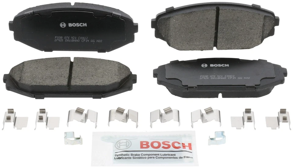 Pastillas de freno delanteras Bosch QuietCast de cerámica para Acura MDX 2001-2002 Foto 2 de 4