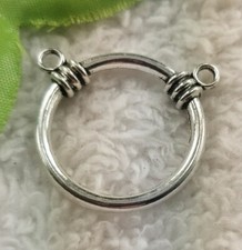 Free Ship 64 pcs tibet silver round connectors 29x33mm B5027