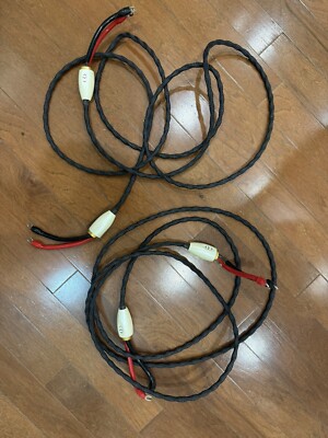 Monster Cable Sigma Retro Gold 8 Ft speaker cables
