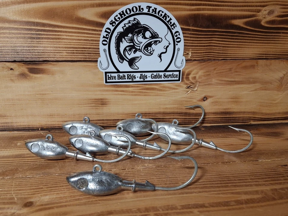 Plantilla Minnowhead cantidad 10 - 3 oz con guardián de cebo - mostaza 7/0 - sin pintar Foto 4 de 4