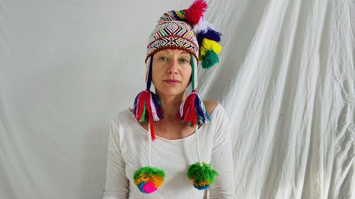 Perline Sciamano Ch ' Ullo Cappello. Peru. Inverno Cappello. Chullo | eBay