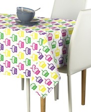 100 Milliken Polyester Spring Cupcakes Multi Tablecloth Assorted Sizes