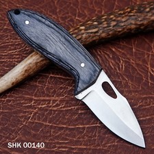 SHK || Fatto a mano || Coltello tattico da collo || Coltello tascabile || Sopravvivenza EDC