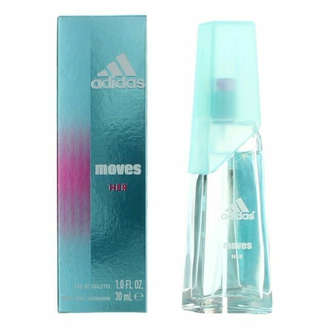Adidas Moves for Her 1.0 oz Eau de Toilette Spray NIB AUTHENTIC