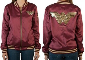 wonder woman bomber jacket