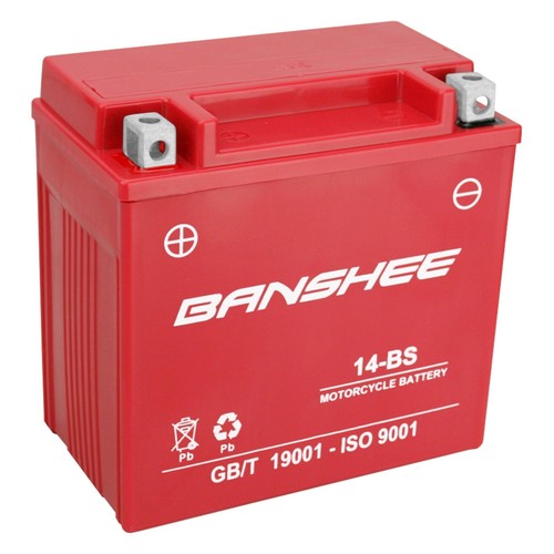 Banshee YTX14-BS AGM ATV Battery For Kawasaki Brute Force 750 (2005+) - 12V, 220 CCA, 4-Year Warranty