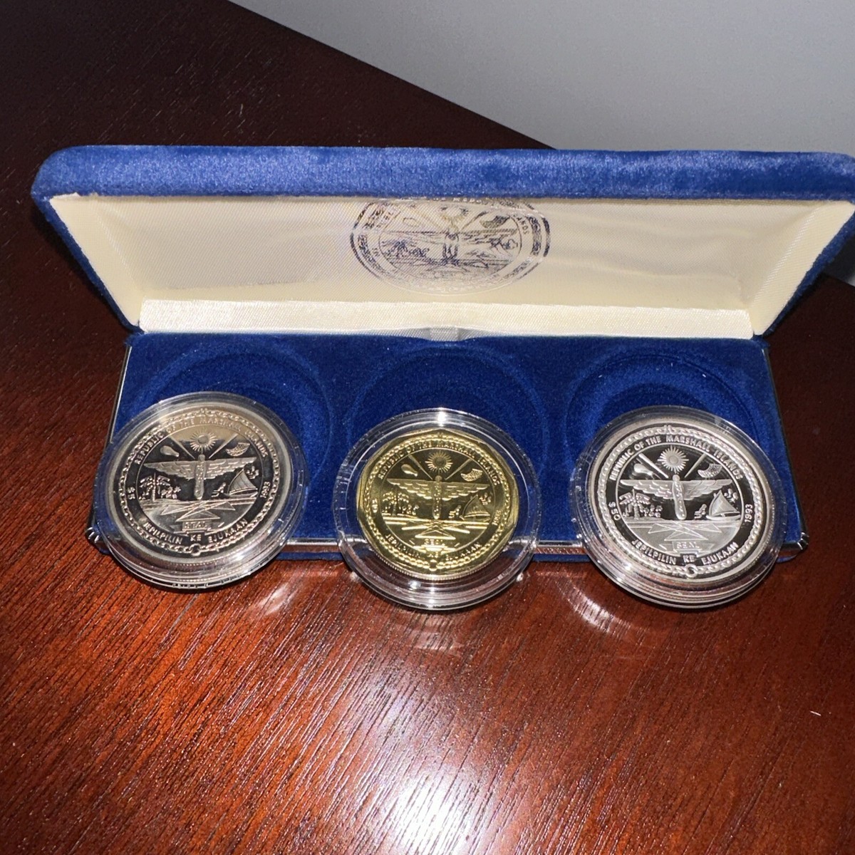 Vintage Marshall Islands Silver 50 Dollars 1993 Elvis Presley Coin