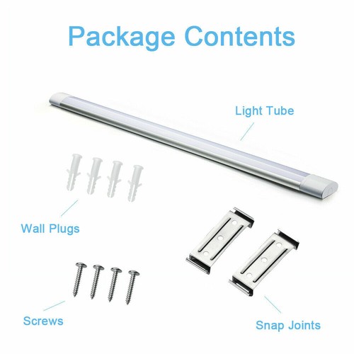 20W 40W 45W 60W LED Batten Light Linear Slimline Ceiling IP65 IP42 IP20 - Picture 29 of 69