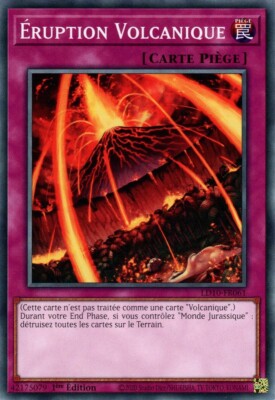 Yu Gi Oh! Vulkanausbruch LD10-FR061 Commune auf Französisch
