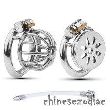Sissy Male Super Small Chastity Cage Stainless Steel Chastity Device Peni Cage