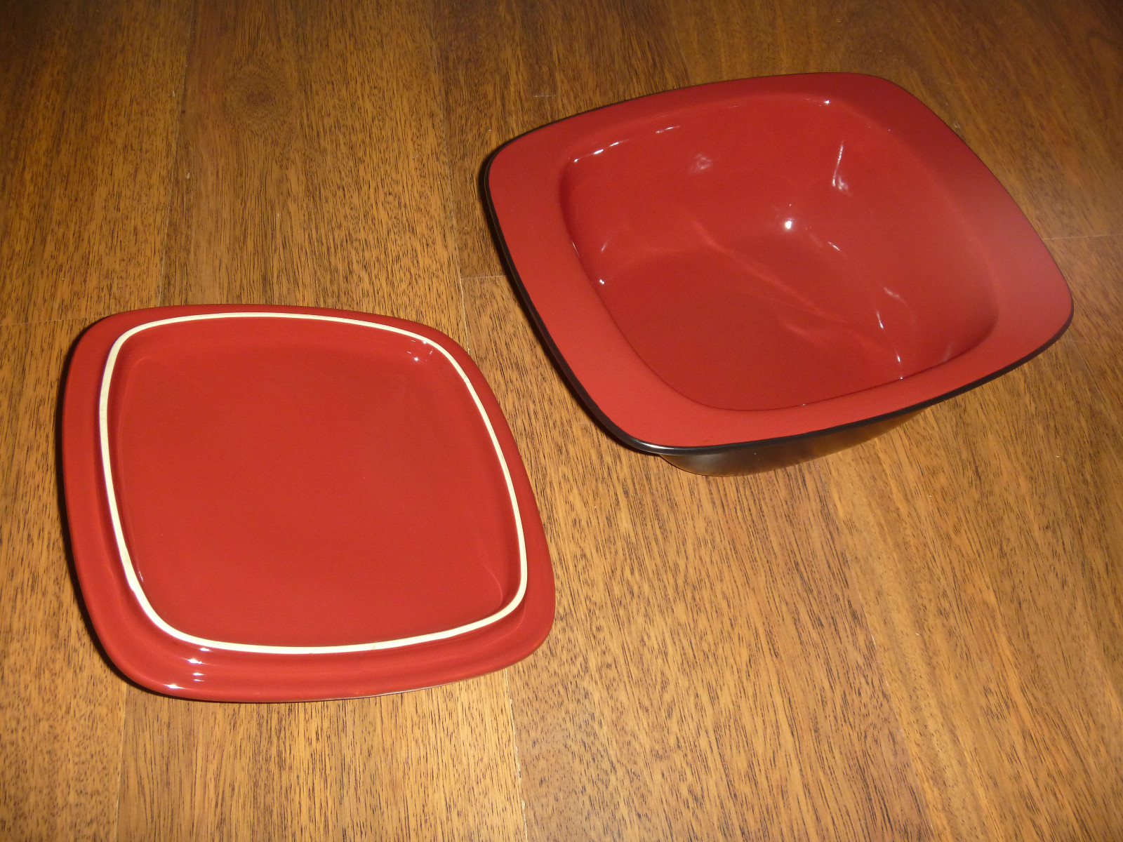 CorningWare Corning ware Corelle Hearthstone red 2.85 litre casserole dish & lid eBay