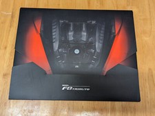 Ferrari F8 Tributo Lithograph Poster Portfolio Folder