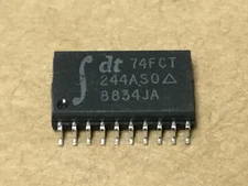 2 PC   IDT  IDT74FCT244ASO  Driver/Buffer Device Dual 4-Bit 20 Pin Plastic SOP 