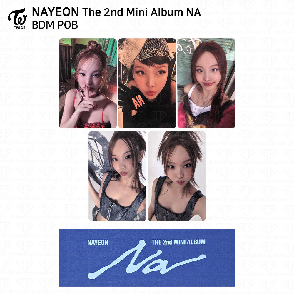TWICE Nayeon The 2nd Mini Album NA POB Photocard WITHMUU