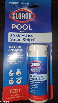 Clorox Pool and Spa Test Strips (Pack of 50) Testing Mare Milk PH For foaling.