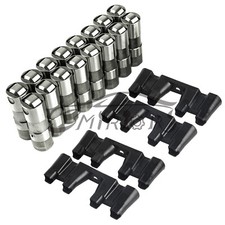 For Gm Ls Ls1 Ls3 Ls7 16pc Performance Hydraulic Roller Lifters 4 Guides Trays
