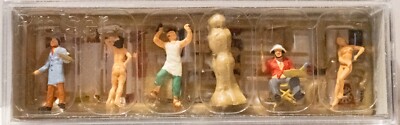 Preiser HO #10106 People Working -- Artists, Models & Nudes pkg(6) | eBay