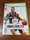 NBA Live 09 (Xbox 360, 2008) Complete w/ Manual CIB Tested + Working