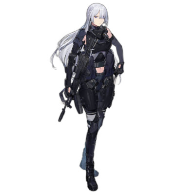 AK-15 Girls Frontline Anime Weatherproof Sticker 6'' Car Decal