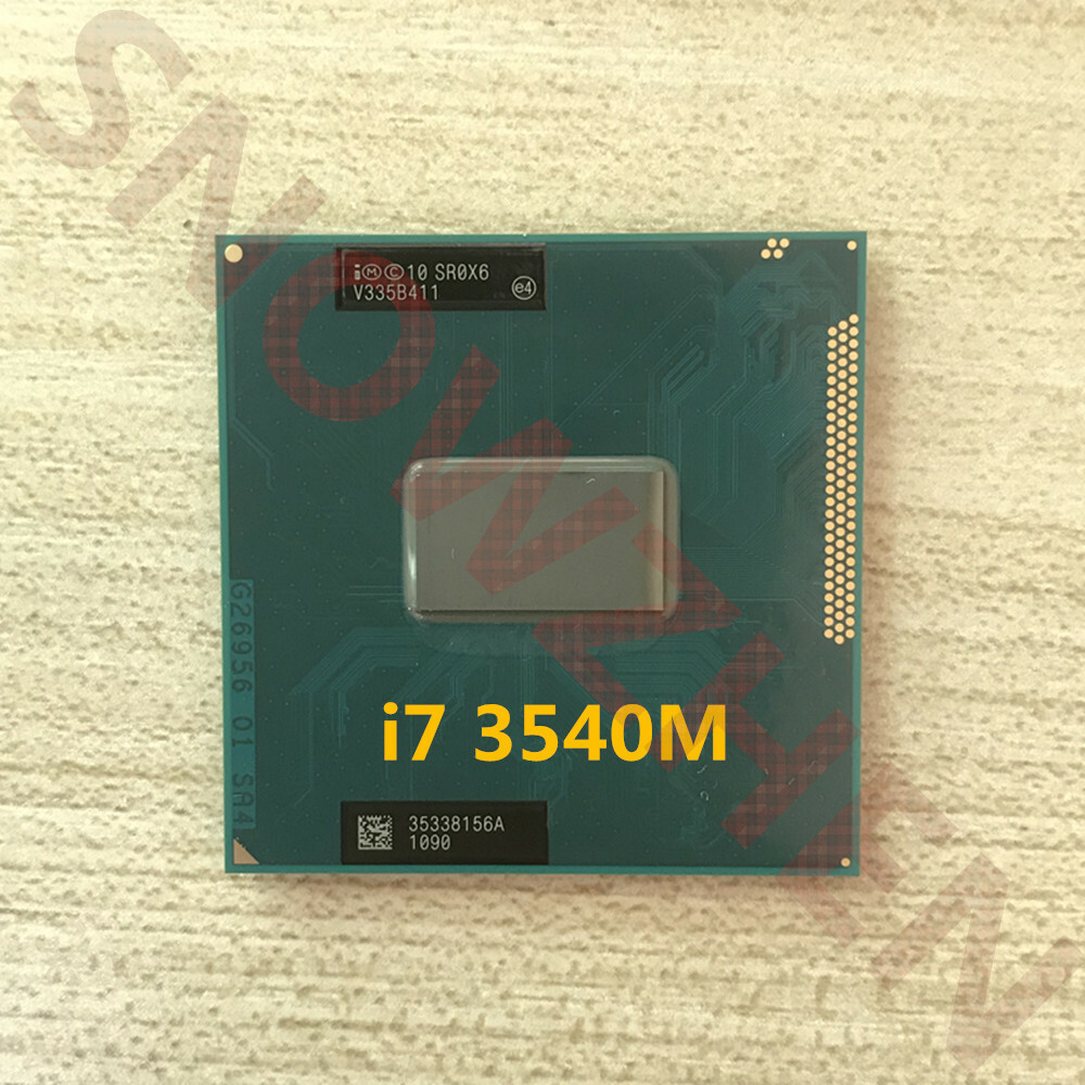 Intel Core i7 3540M CPU Dual Core 3.0GHz 4M SR0X6 Socket G2 Intel Core i7 3540M CPU Dual Core 3.0GHz 4M SR0X6 Socket G2