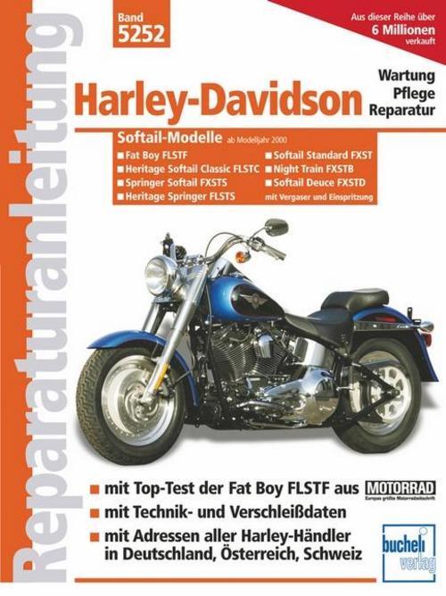 Harley-davidson Softail-modelle / Modelljahre 2000 Bis 2004,