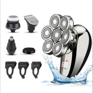 Seven Heads Electric Shaver Razor Water Proof Cordless