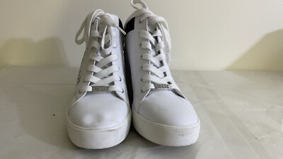 Guess High Top 1981 Womens Sz 11 Los Angeles Hidden Heel Sneakers