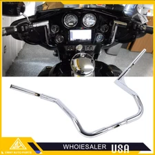 DNA 14" Rise Ape Hangers Handlebars For Harley Touring Street Electra Glide EFI