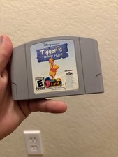 Tigger's Honey Hunt Nintendo 64 N64 Loose Cartridge Tested Working