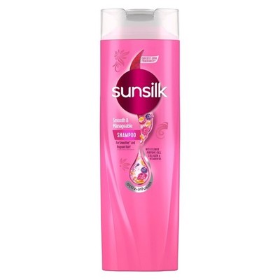 SunSilk SMOOTH & MANAGEABLE Shampoo 180ml - Sun Silk