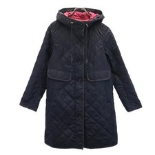 MACKINTOSH PHILOSOPHY Quilted coat 36 Navy system Sanyo Shokai Women