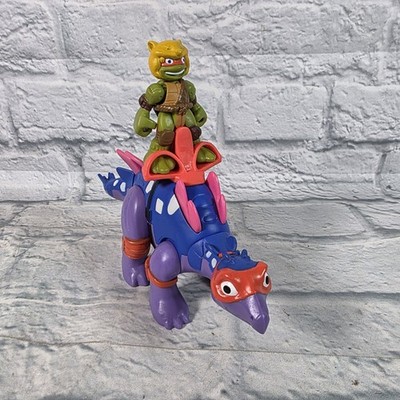 Teenage Mutant Ninja Turtles Half Shell Heroes Stegosaurus Dinosaur Figure 2015
