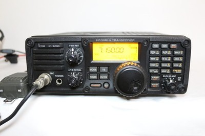 ICOM IC-7200 HF/50MHz All Mode Transceiver Ham Radio Tested #2 | eBay