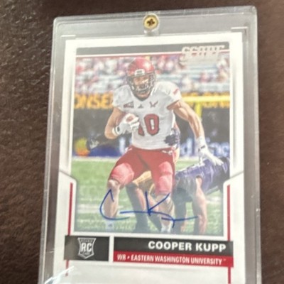 Panini 2017 Score Cooper Kupp Rookie Autograph Eastern Washington #416