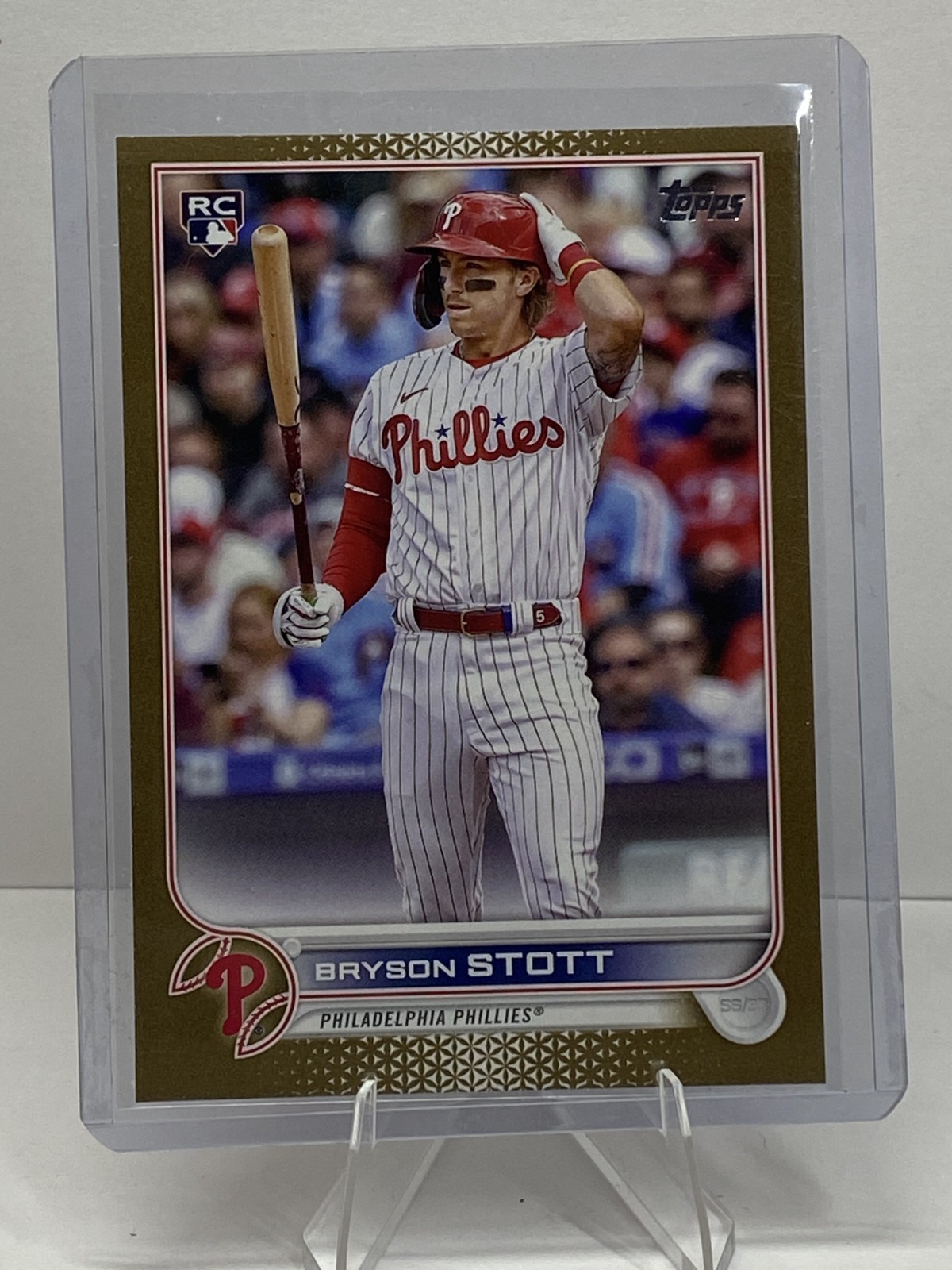 2022 Topps Update #US224 Bryson Stott RC GOLD /2022 Rookie Card Phillies