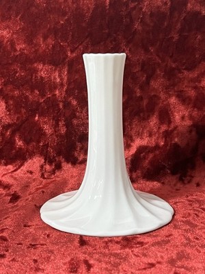 Friesland Fine Bone China Soirée Kerzenhalter Weiß wie neu